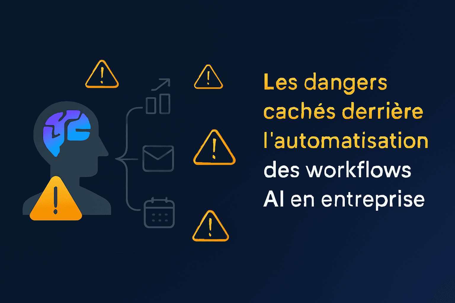 Les Dangers Cachés derrière l’Automatisation des Workflows d’Entreprises par l’IA 